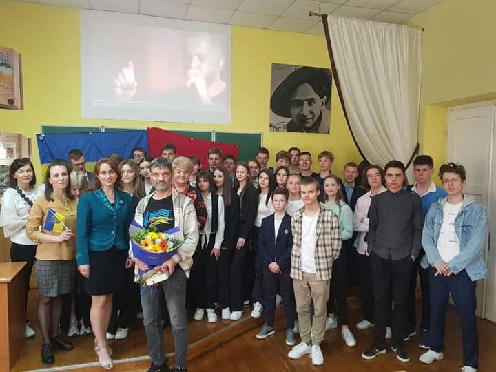 Зустріч з Михайлом Діановим у День Героя України.