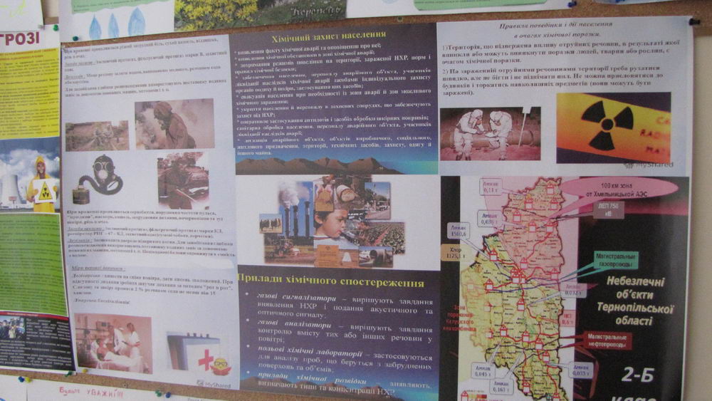 Вернісаж стіннівок «Знай і вмій»